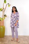 Lavender lime cotton comfies