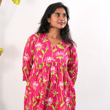Rani pink tulips cotton comfies