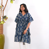 River cotton short kaftan