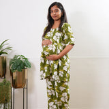Basil cotton maternity sleep wear