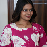 Magenta maternity nursing wear