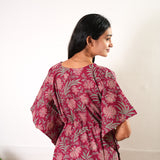 Pomegranate cotton kaftan