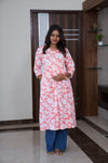 Orange maternity nursing wear