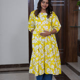 Sunshine floral maternity nursing wear