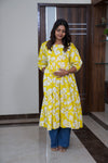 Sunshine floral maternity nursing wear