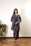 Midnight blue maternity nursing cotton comfies