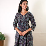 Midnight blue maternity nursing cotton comfies