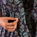 Midnight blue maternity nursing cotton comfies