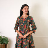 Forest green maternity nursing cotton comfies