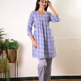 Lavender maternity nursing cotton comfies