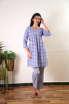 Lavender maternity nursing cotton comfies