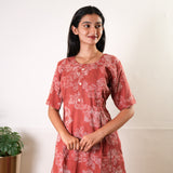 Mauve maternity nursing sleep wear