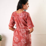 Mauve maternity nursing sleep wear
