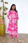 Pink geometric co-ords set