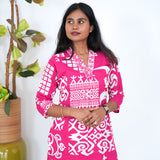 Pink geometric co-ords set