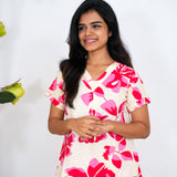 Peony cotton lounge-sleep wear