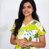 Gardenia cotton lounge-sleep wear