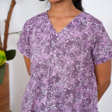 Lavender roses cotton lounge-sleep wear
