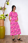 Cluster floral maternity nursing wear