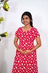 Heart maternity nursing wear