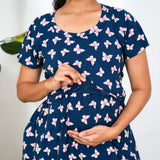Butterfly maternity nursing wear