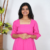 Jasmine cotton midi dress