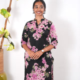Cherry blossom cotton co-ords set
