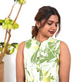 Spring cotton co-ords set(attached sleeves)