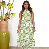 Jade cotton co-ords set(attached sleeves)