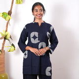 Midnight blue viscose co-ord set