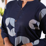 Midnight blue viscose co-ord set