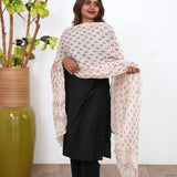 Cherry blossom pure cotton dupatta