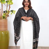 Onyx pure cotton dupatta