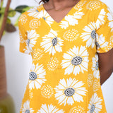 Sunflower cotton lounge-sleep wear