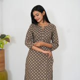 Chocolate cotton kurti
