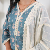 Cloud linen cotton suit set
