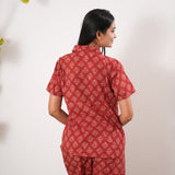 Sindoor pure cotton night suit