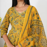 Sunshine floral cotton suit set