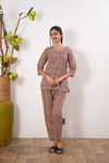 Zig zag cotton lounge sleep wear