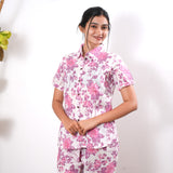 Flora pure cotton night suit
