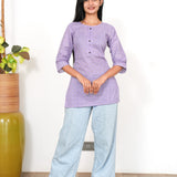 Iris cotton short kurti