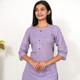 Iris cotton short kurti