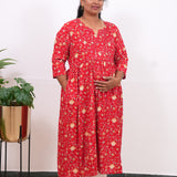 Crimson maternity nursing wear