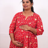 Crimson maternity nursing wear