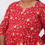 Crimson maternity nursing wear