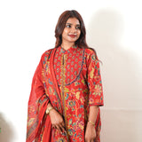 Sindoor cotton suit set