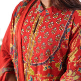 Sindoor cotton suit set