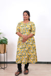 Sunshine plus cotton A-line kurti