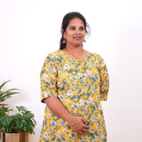 Sunshine plus cotton A-line kurti
