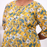 Sunshine plus cotton A-line kurti